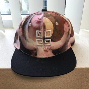 PRE LOVED- Hollywood Made Renaissance Cap in Black - MISC046